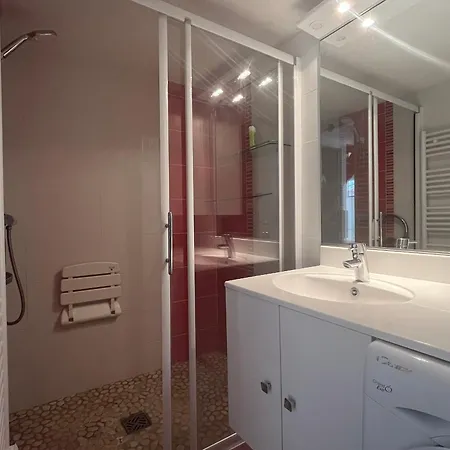 Charmante T3 Mezzanine Climatisee - Terrasse - 400m De La - 6p - Parking - Fr-1-799-29 فيلة *