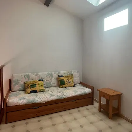 빌라 Charmante T3 Mezzanine Climatisee - Terrasse - 400m De La - 6p - Parking - Fr-1-799-29 르발카레스